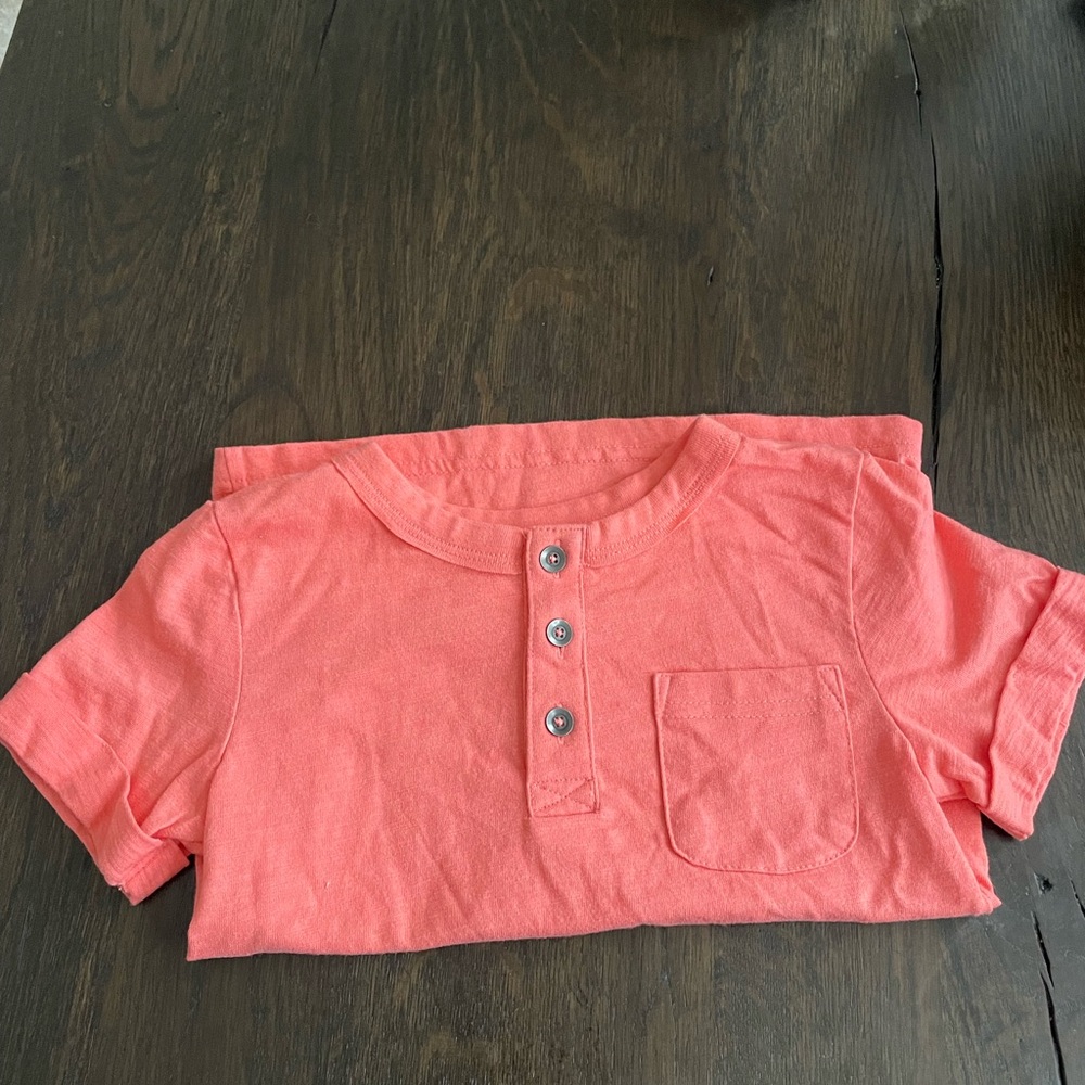 Cat & Jack Pink Short Sleeve Tee